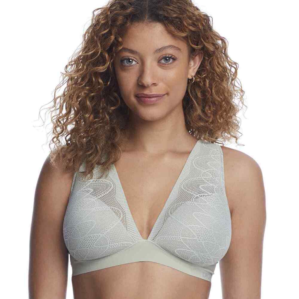 DKNY Women's Lace Comfort Wire-Free Bra Style-DK7082 Size S